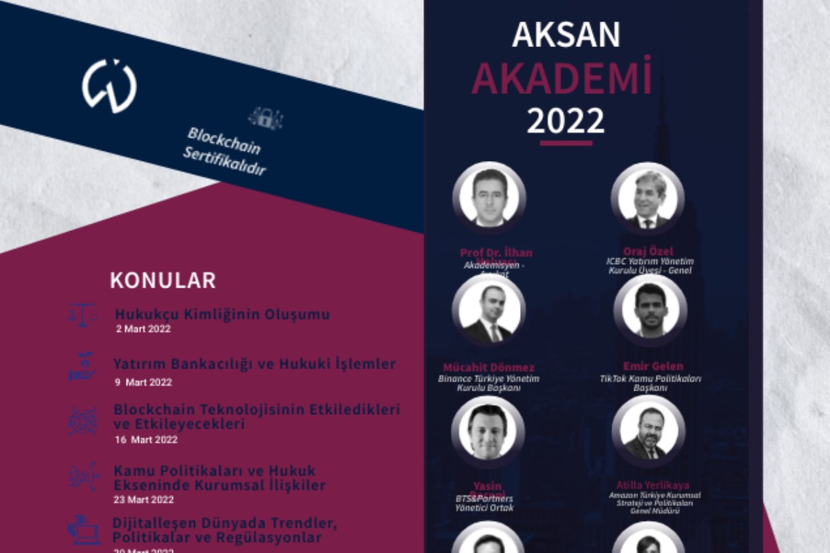 Aksan Akademi 2022 takvimi açıklandı